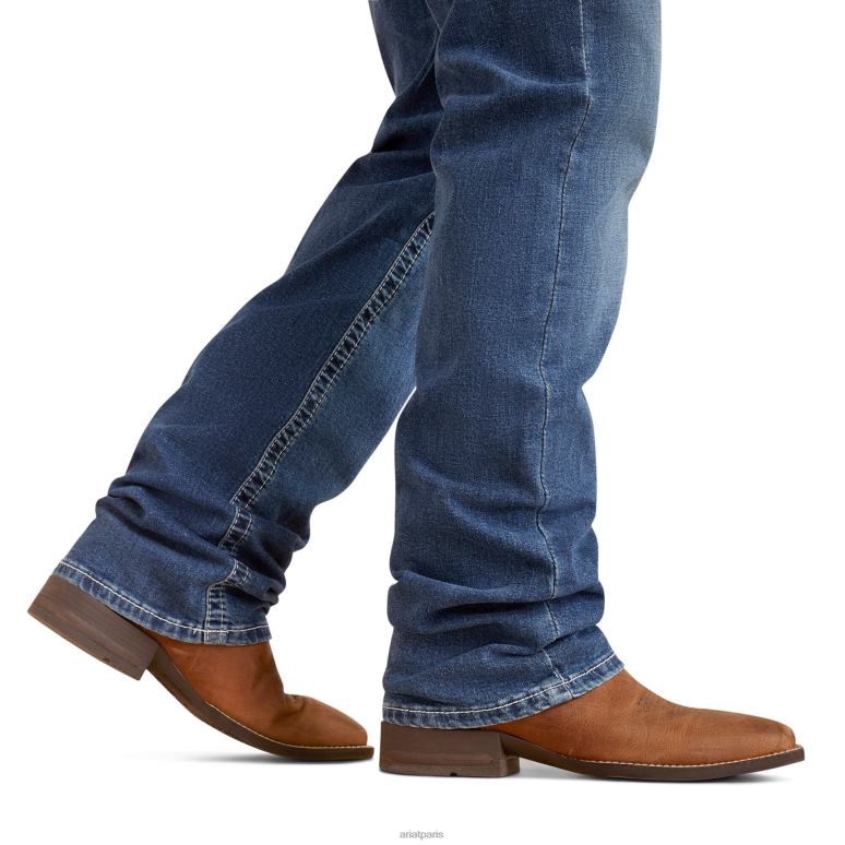 RJ66P488 jean coupe bootcut Hugo M4 décontracté Ariat bas banique Hommes