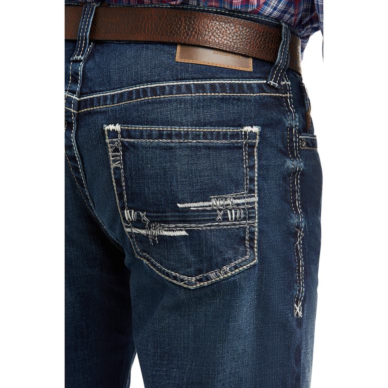 RJ66P491 Jean Adkins Boot Cut extensible taille basse M4 Ariat bas s'avérer Hommes