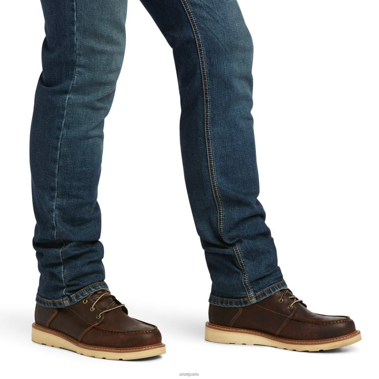 RJ66P503 Jean slim à jambe étroite M8 Modern Tekstretch Sebastian Ariat bas greffon Hommes