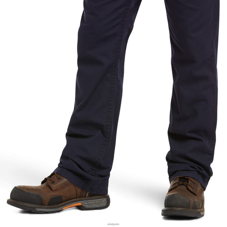 RJ66P1687 fr m4 pantalon bootcut décontracté workhorse Ariat bas marine Hommes