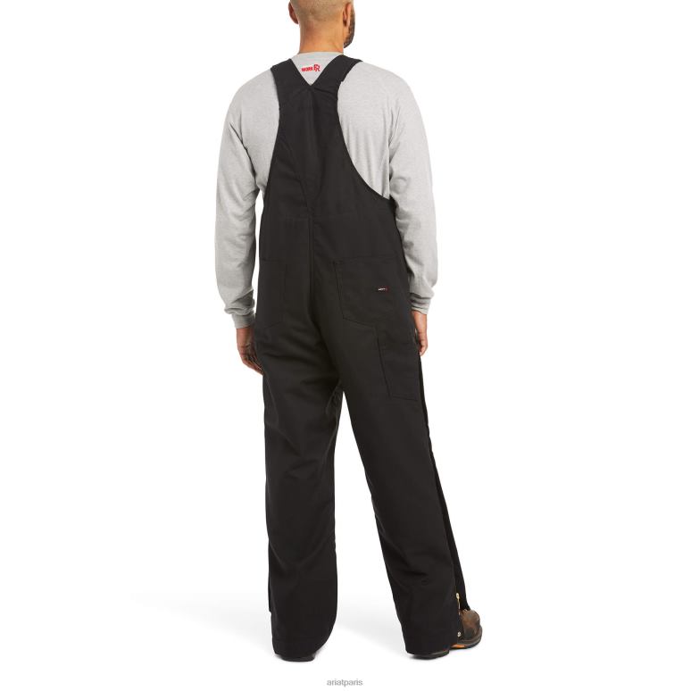RJ66P1723 fr salopette isotherme 2.0 à bavette Ariat bas noir Hommes
