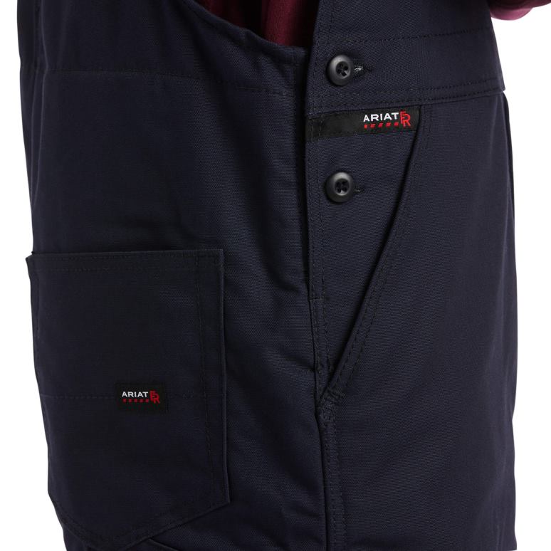 RJ66P1724 fr salopette isotherme 2.0 à bavette Ariat bas marine Hommes