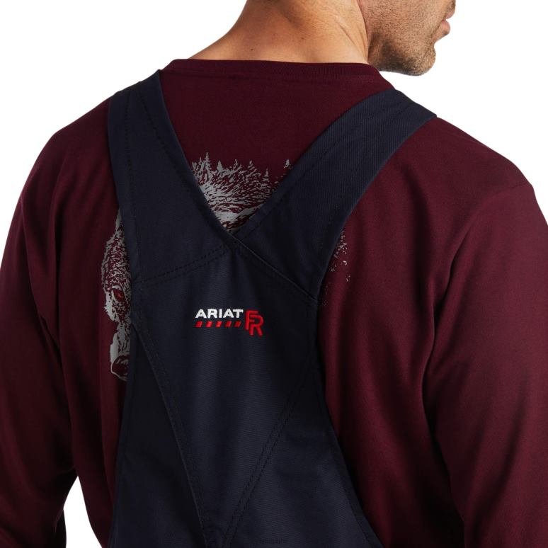 RJ66P1724 fr salopette isotherme 2.0 à bavette Ariat bas marine Hommes