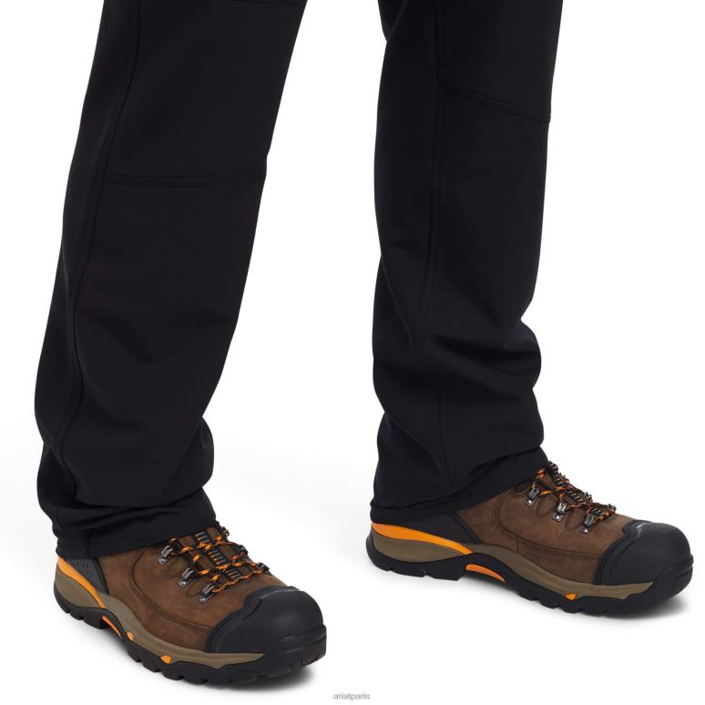 RJ66P1762 rebar m5 droit durastretch dritek softshell pantalon droit Ariat bas noir Hommes