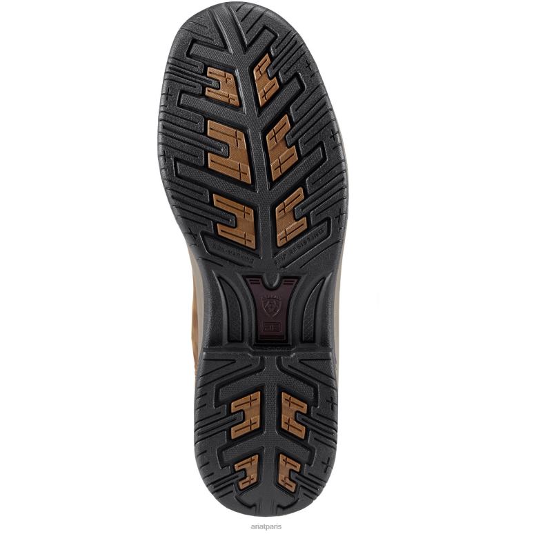 RJ66P161 botte imperméable à enfiler tout terrain Ariat chaussure marron vieilli Hommes