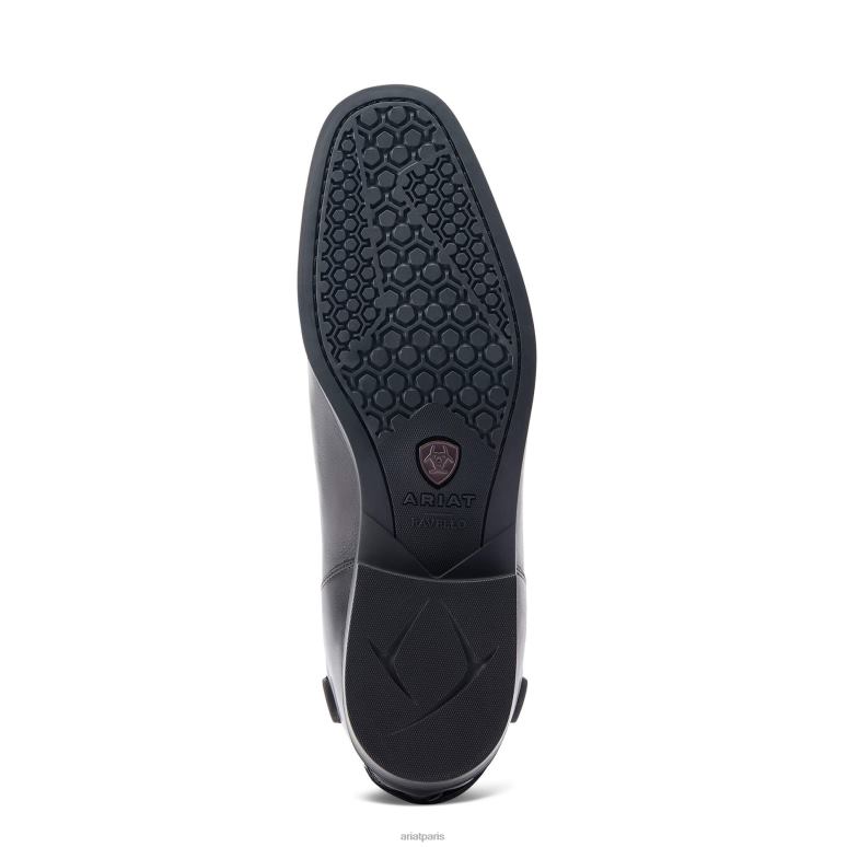 RJ66P389 botte d'équitation haute ravello Ariat chaussure veau noir Hommes