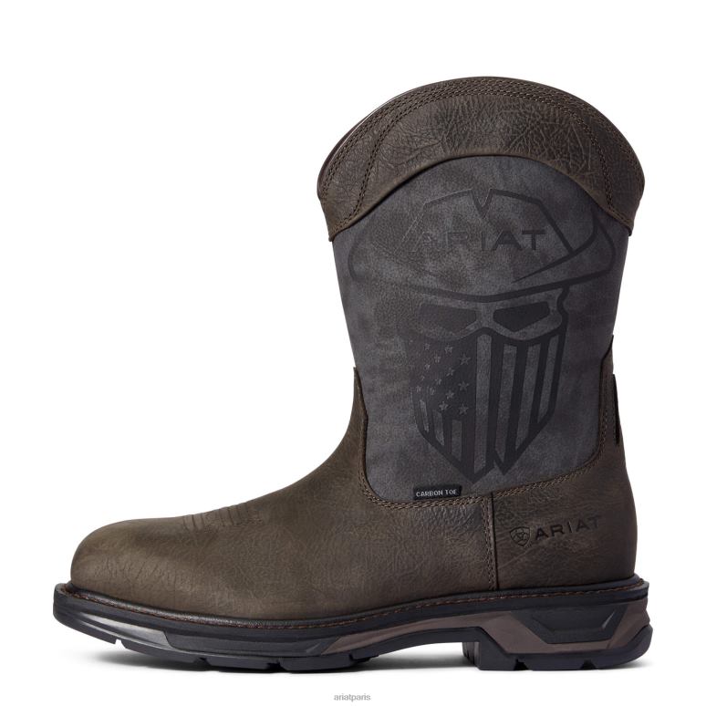 RJ66P250 botte de travail workhog xt incognito à embout en carbone Ariat chaussure café de fer Hommes