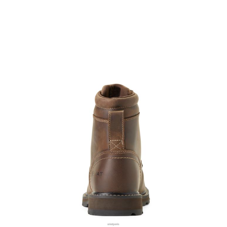 RJ66P264 Botte de travail Groundbreaker de 6 po Ariat chaussure brun Hommes