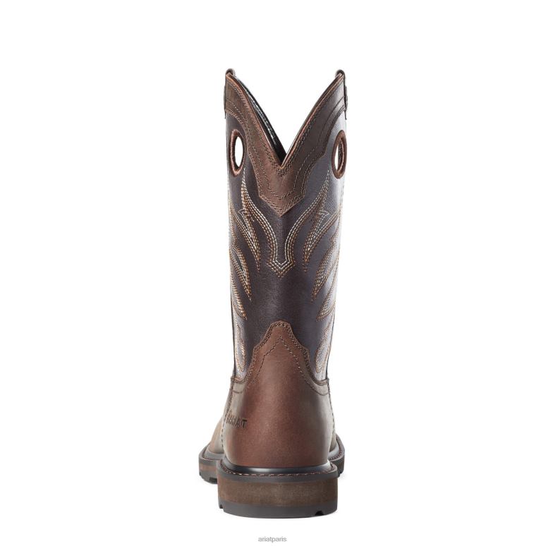 RJ66P268 botte de travail de base Ariat chaussure brun Hommes