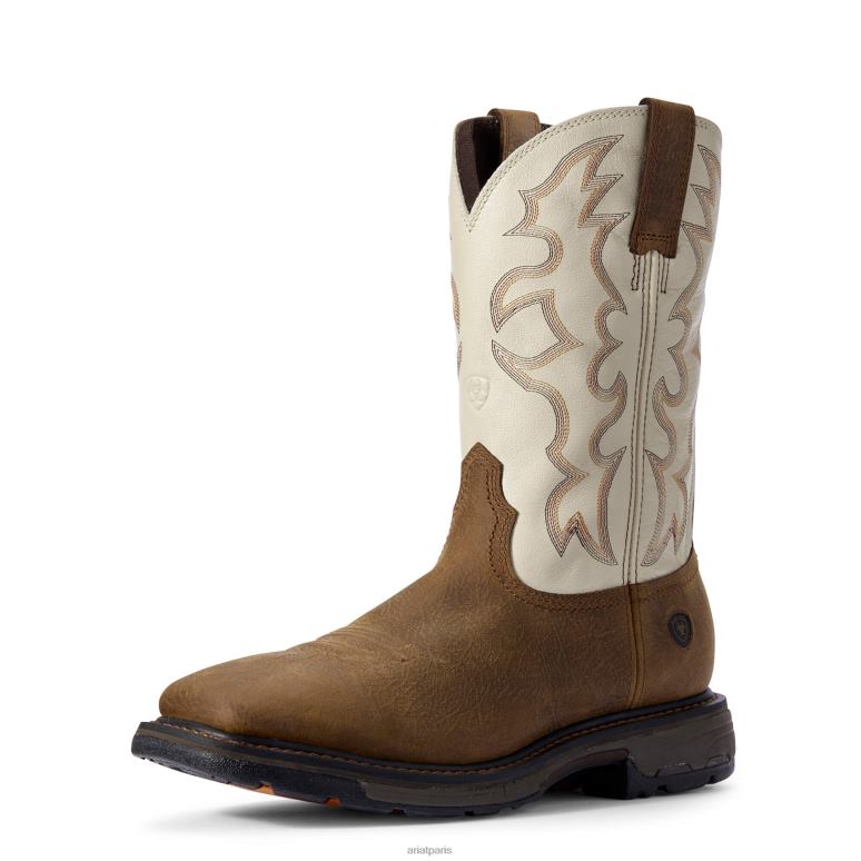 RJ66P310 botte de travail workhog Ariat chaussure brun de seigle Hommes