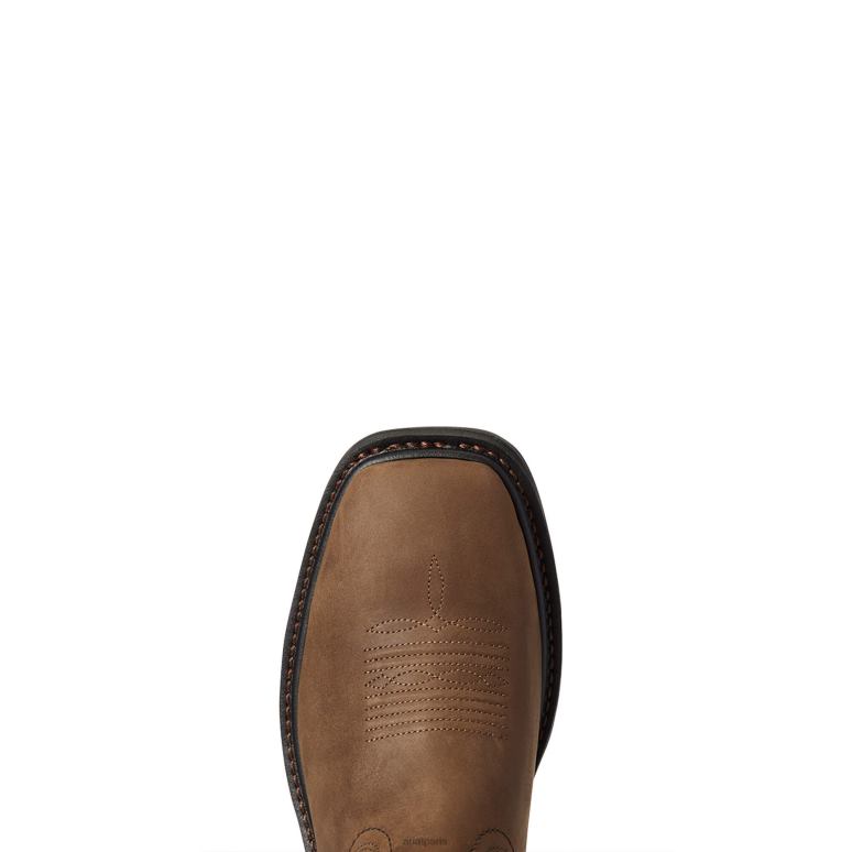 RJ66P324 botte de travail workhog xt cottonwood Ariat chaussure marron vieilli Hommes