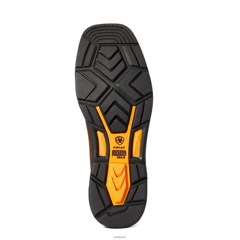 RJ66P340 botte de travail workhog xt cottonwood Ariat chaussure brun huilé tapageur Hommes