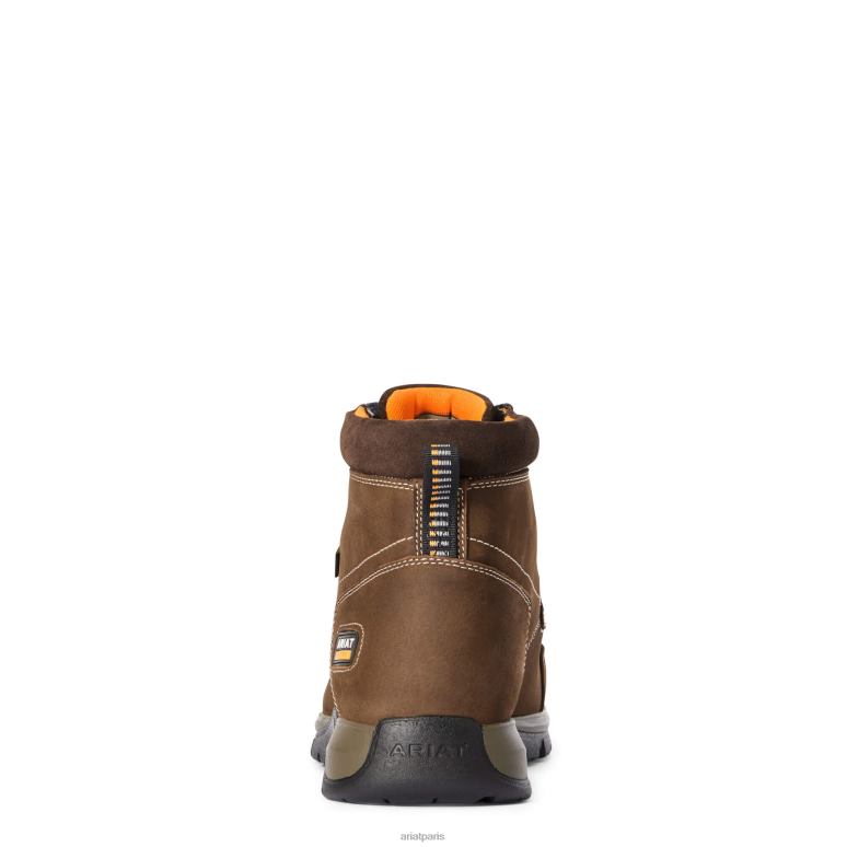 RJ66P343 Edge lte chukka metguard botte de travail à embout composite Ariat chaussure marron foncé Hommes
