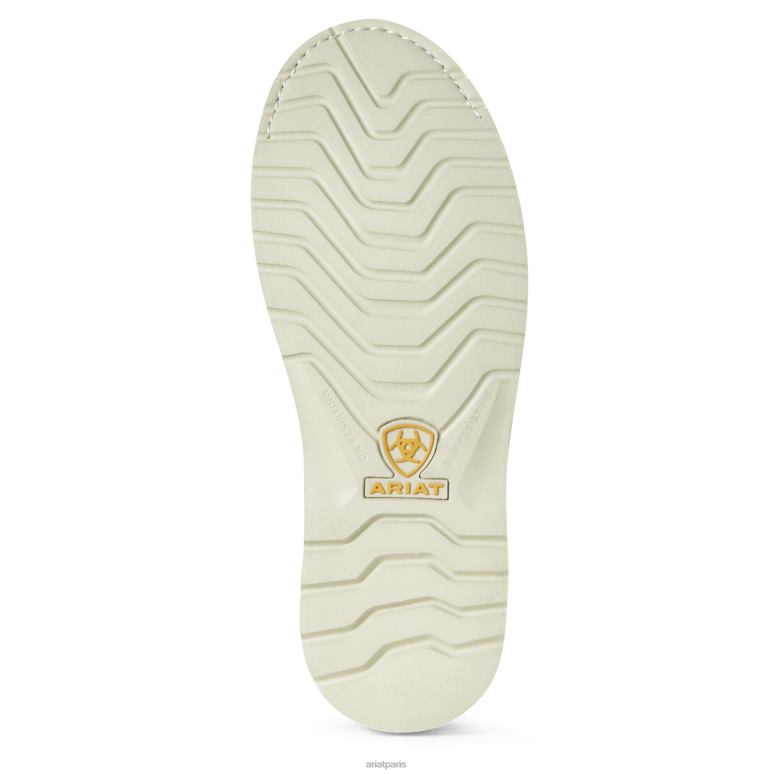 RJ66P345 Botte de travail imperméable de 6 po avec cale d'armature Ariat chaussure grizzly doré Hommes