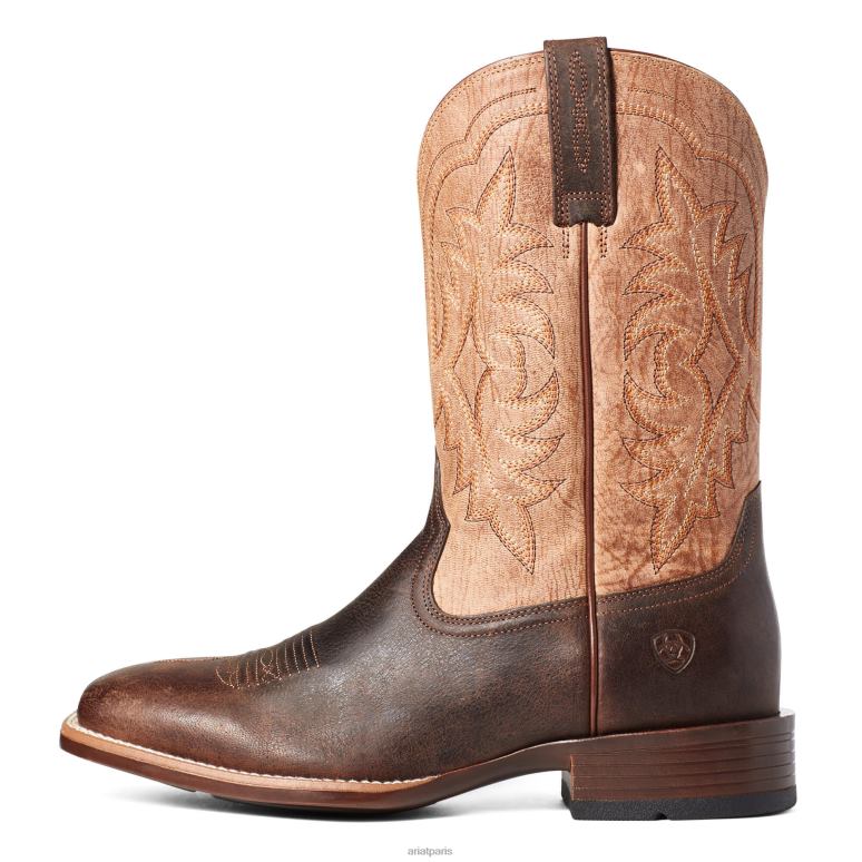 RJ66P125 botte ultra western ryden Ariat chaussure torréfaction foncée Hommes