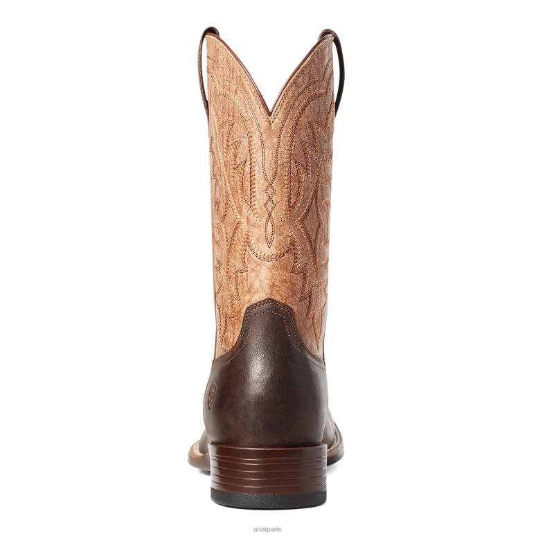 RJ66P125 botte ultra western ryden Ariat chaussure torréfaction foncée Hommes