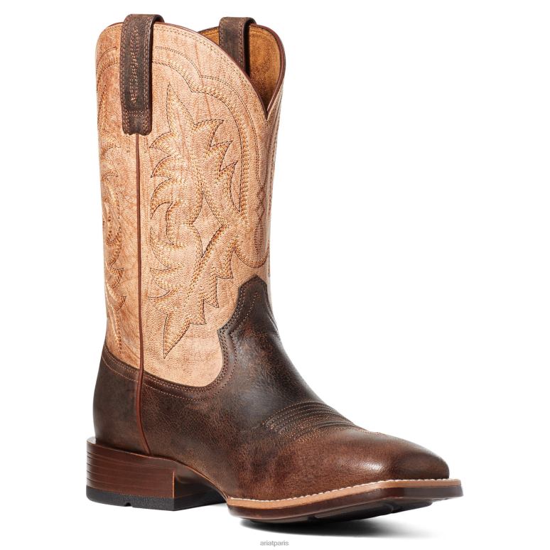 RJ66P125 botte ultra western ryden Ariat chaussure torréfaction foncée Hommes