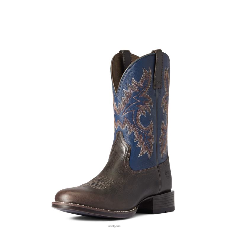 RJ66P165 botte ultra western stockman Ariat chaussure osier Hommes