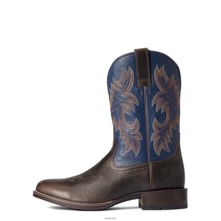 RJ66P165 botte ultra western stockman Ariat chaussure osier Hommes