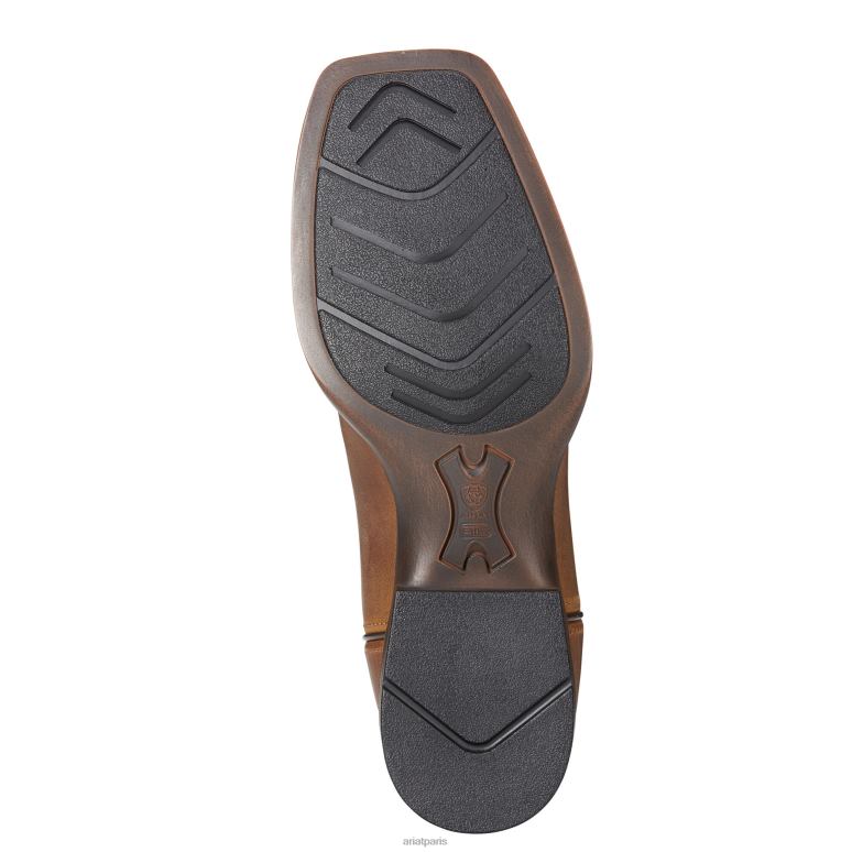 RJ66P169 botte venttek ultra western Ariat chaussure marron vieilli Hommes