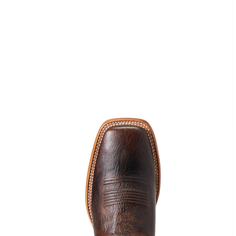RJ66P174 botte western parada Ariat chaussure argile chaude Hommes