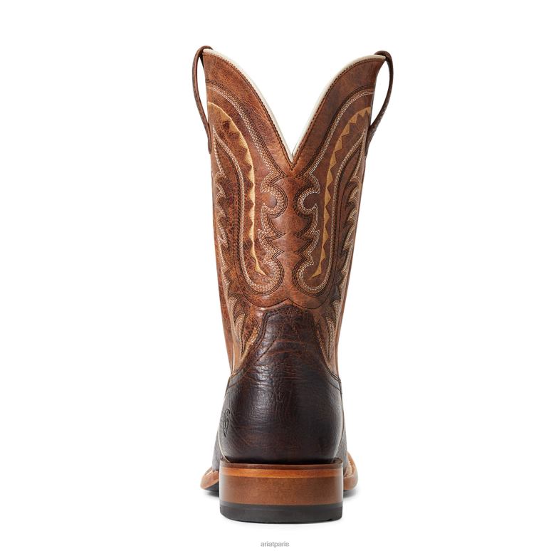 RJ66P174 botte western parada Ariat chaussure argile chaude Hommes