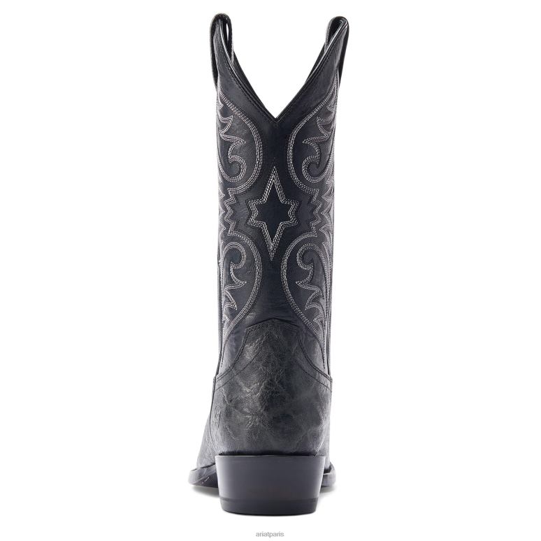 RJ66P186 botte western bankroll Ariat chaussure imprimé éléphant noir Hommes