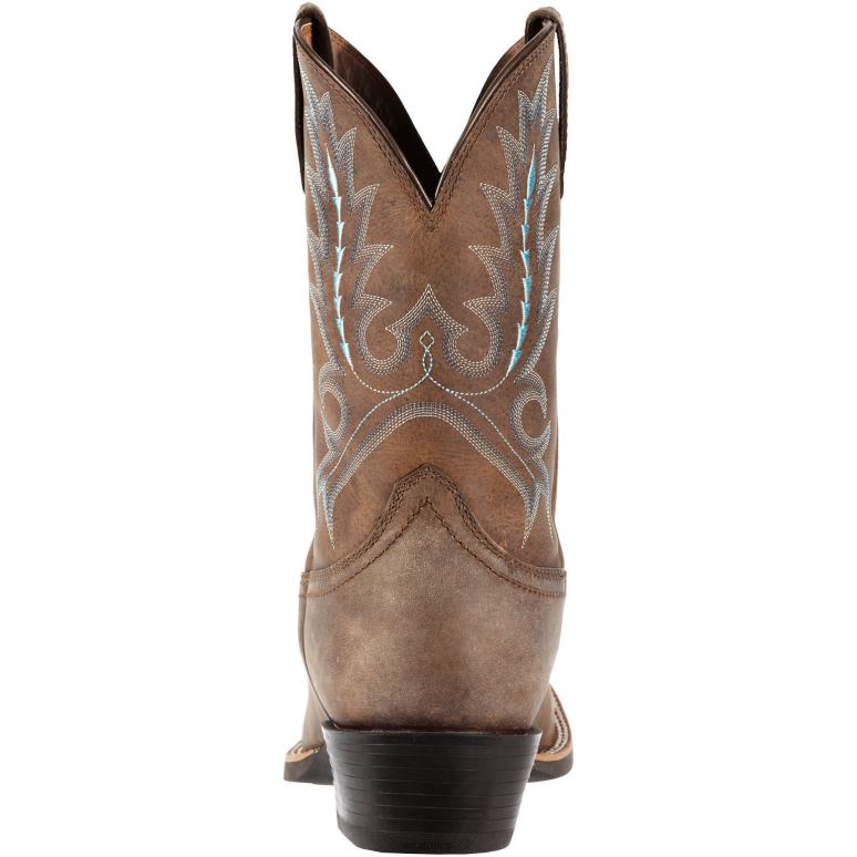 RJ66P191 botte western de pourvoirie de sport Ariat chaussure marron vieilli Hommes