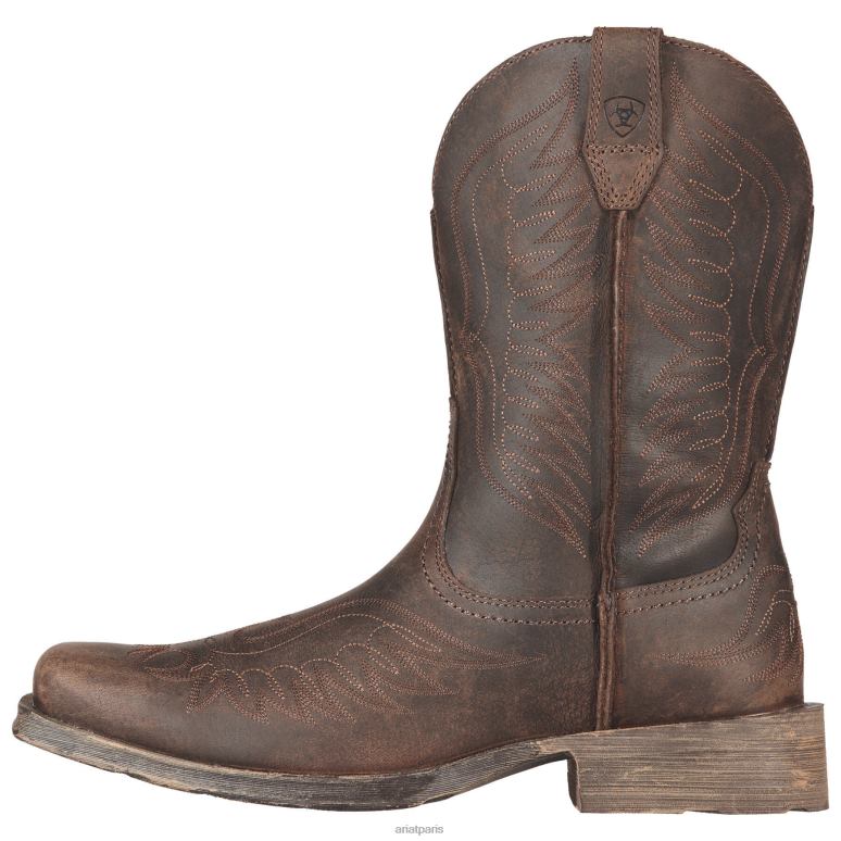 RJ66P194 botte western randonneur phoenix Ariat chaussure marron vieilli Hommes