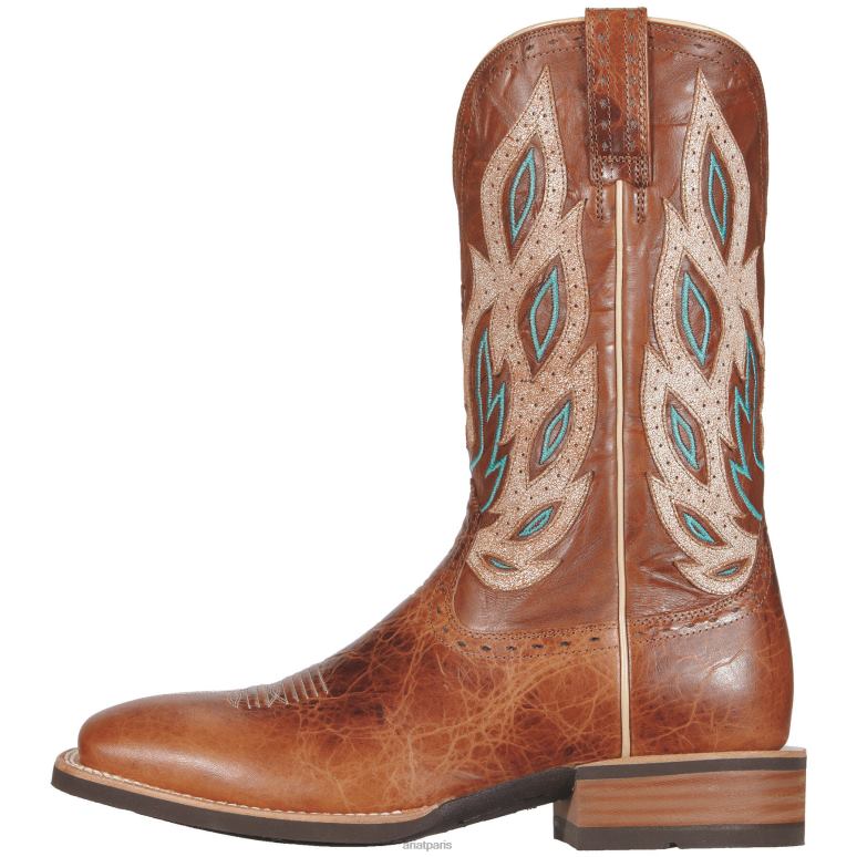 RJ66P195 botte western nighthawk Ariat chaussure brun bestial Hommes