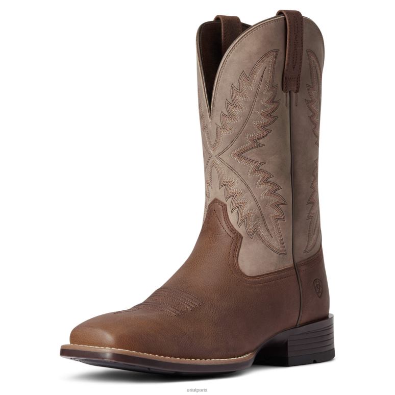 RJ66P200 botte rawly ultra western Ariat chaussure brun tonneau Hommes