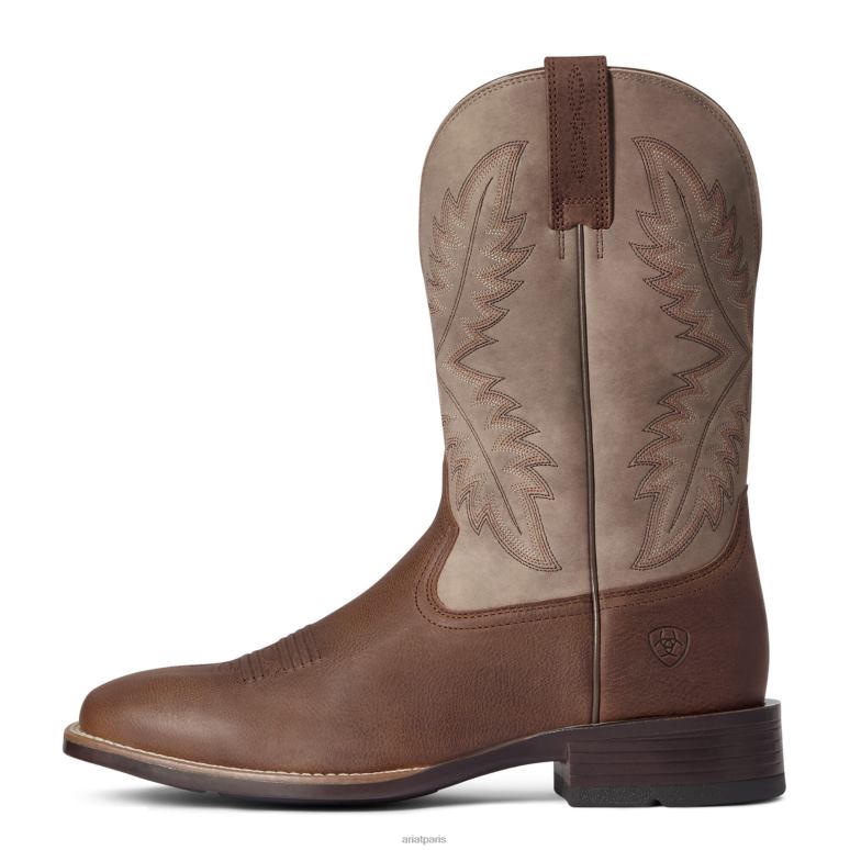 RJ66P200 botte rawly ultra western Ariat chaussure brun tonneau Hommes