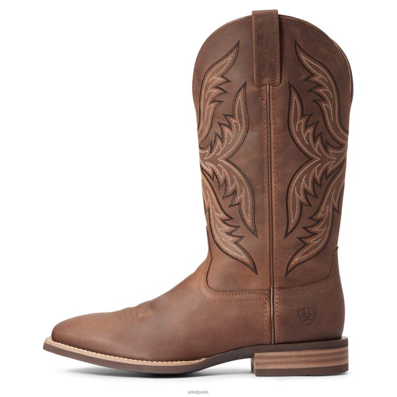 RJ66P202 botte western everlite fast time Ariat chaussure marron vieilli Hommes