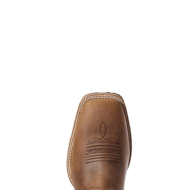 RJ66P24 botte western hybride venttek Ariat chaussure bronzage en détresse Hommes