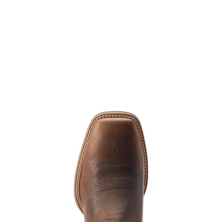 RJ66P28 botte western fronde Ariat chaussure rouille tapageuse Hommes