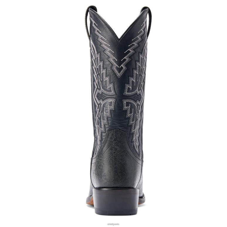 RJ66P36 botte western futurity showman Ariat chaussure imprimé éléphant noir Hommes