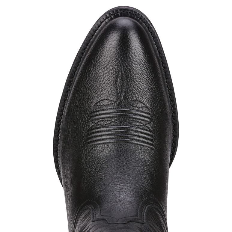 RJ66P40 botte western à bout Heritage R Ariat chaussure cerf noir Hommes