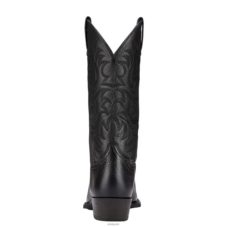 RJ66P40 botte western à bout Heritage R Ariat chaussure cerf noir Hommes