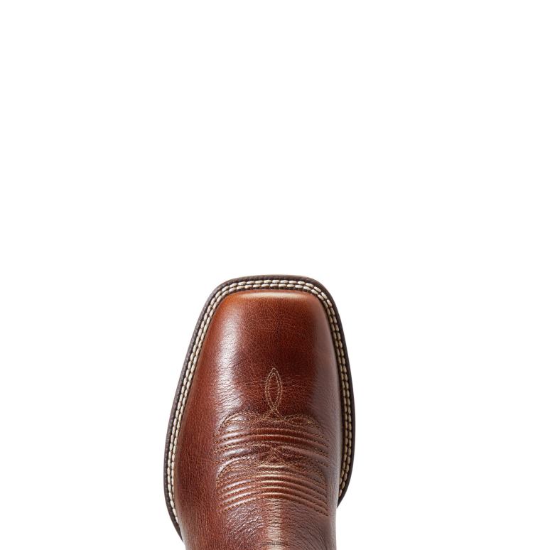 RJ66P43 botte ultra western booker Ariat chaussure brun royal Hommes