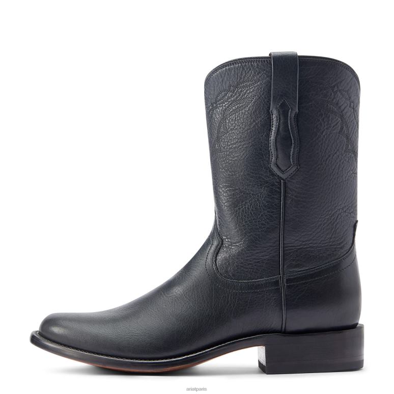 RJ66P47 banc fait clanton Ariat chaussure cool bison noir Hommes