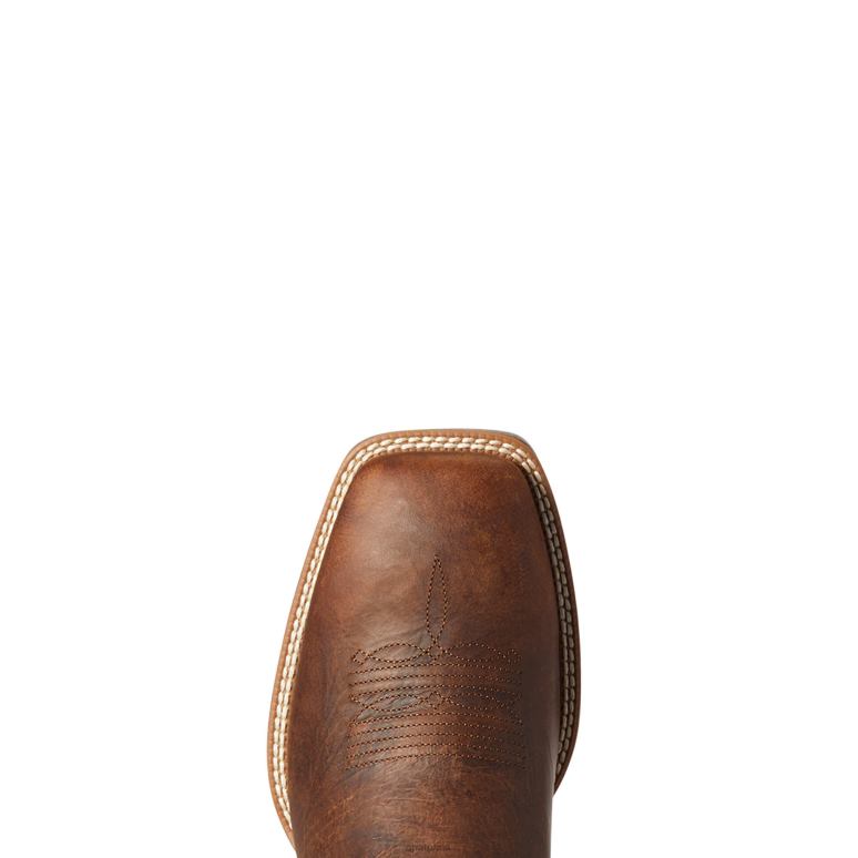 RJ66P48 harnais patriot ultra western Ariat chaussure dessus de bar marron Hommes