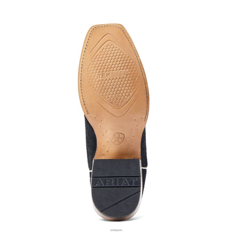RJ66P5 botte western futurity showman Ariat chaussure ébauche noire Hommes