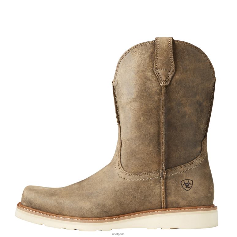 RJ66P64 botte western randonneur recon Ariat chaussure bombardier marron Hommes