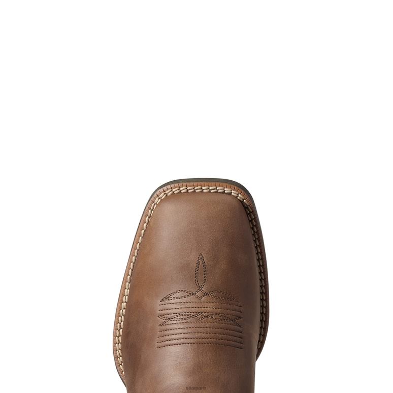 RJ66P69 botte western sport orgullo mexicano ii Ariat chaussure marron vieilli Hommes