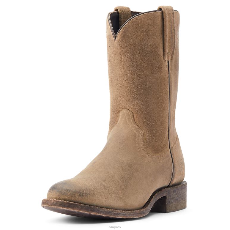 RJ66P70 botte western du centre-ville Ariat chaussure gris brûlé Hommes
