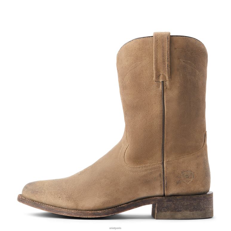 RJ66P70 botte western du centre-ville Ariat chaussure gris brûlé Hommes