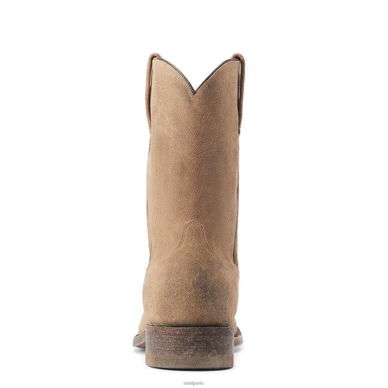 RJ66P70 botte western du centre-ville Ariat chaussure gris brûlé Hommes