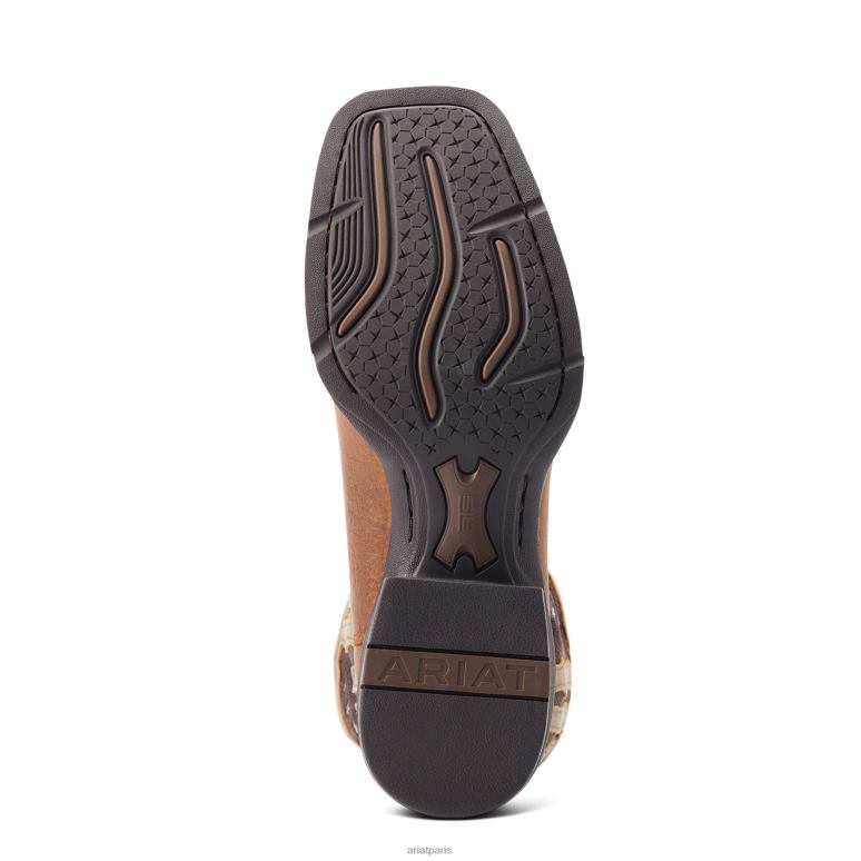 RJ66P71 sport mon pays venttek botte occidentale Ariat chaussure fidèle marron Hommes