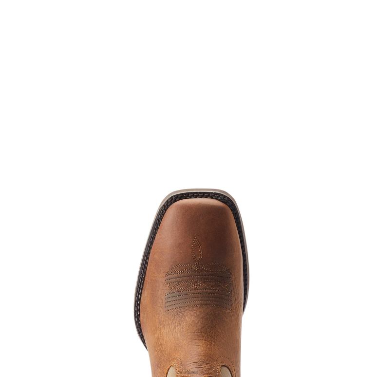 RJ66P71 sport mon pays venttek botte occidentale Ariat chaussure fidèle marron Hommes