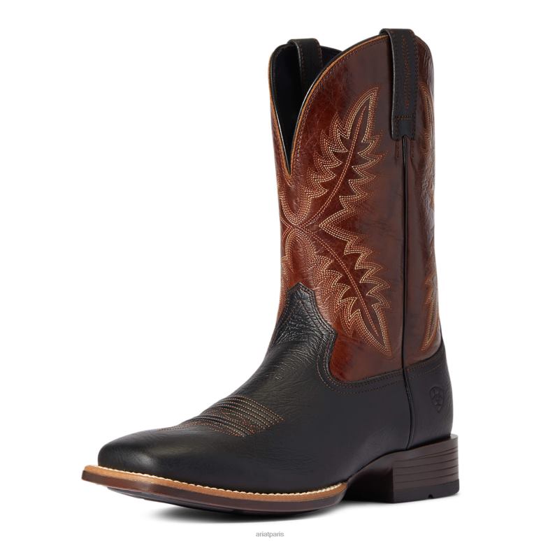 RJ66P79 botte rawly ultra western Ariat chaussure sol sombre Hommes
